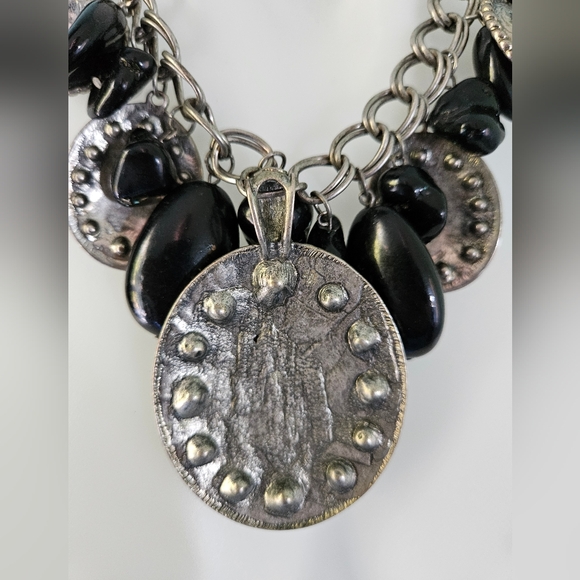 Chunky Western Rodeo Bling Necklace - Picture 10 of 10